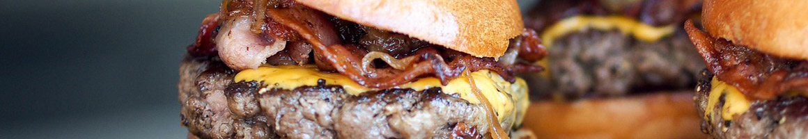 Eating Burger at Five Guys restaurant in Bozeman, MT.